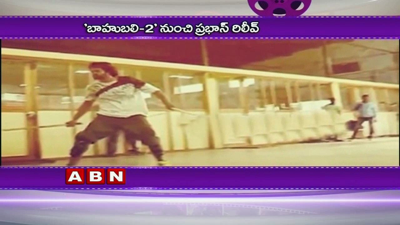 Prabhas relieved from Baahubali Project