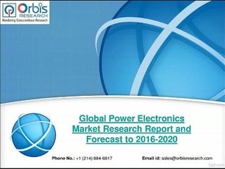2020 Global Power Electronics Industry