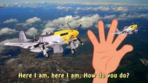 Finger Family Finger Family Plane Warplane Nursery Rhyme Song for Childrens Babies and Toddlers