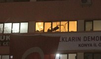 Konya'da HDP binasına saldırı
