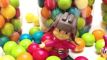 Gumballs Surprise Cups Baby Doll Bottles Surprise Toys Surprise Eggs Toy Videos