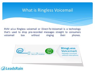 Launch Ringless Voicemail Mobile App
