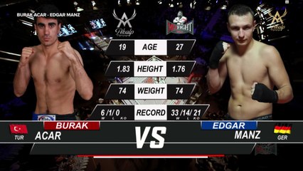 Burak Acar - Edgar Manz MİX FİGHT GALA Kocaeli