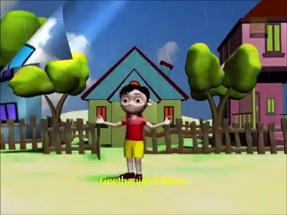 Its Raining Its Pouring The Black Sky Is Falling With Lyrics - Nursery Rhymes for Children