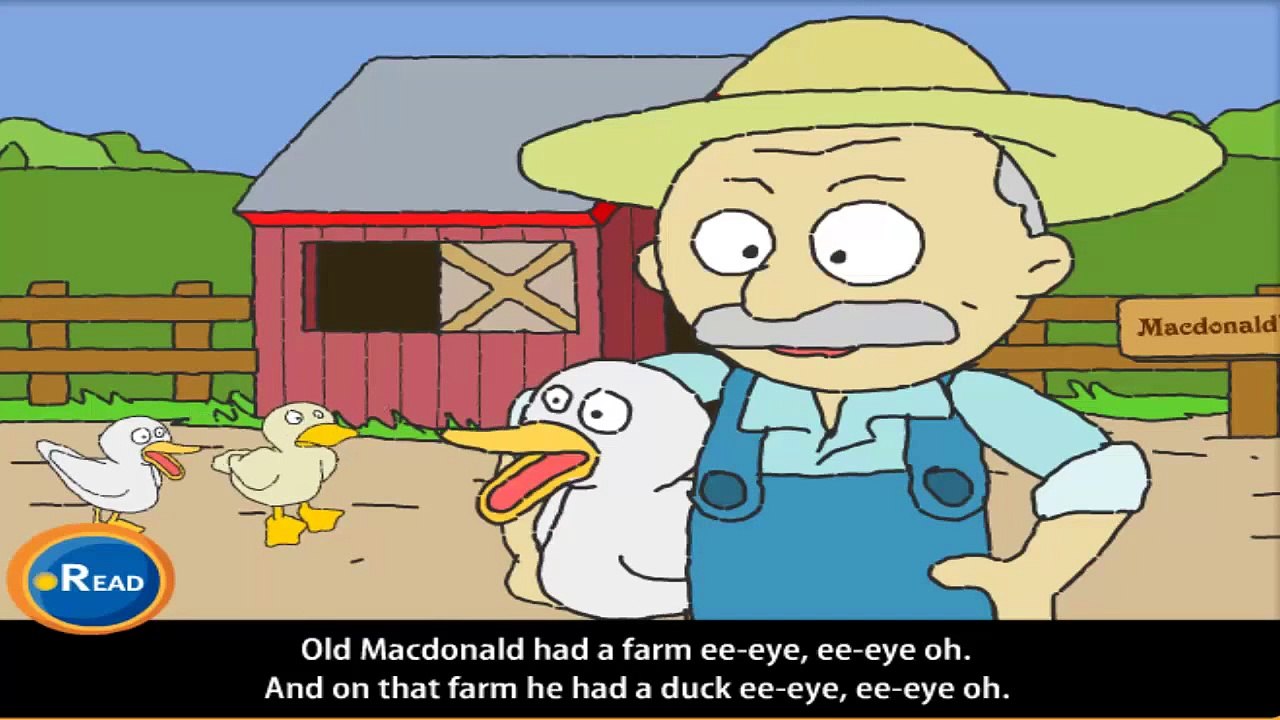 Kids Songs: Old MacDonald Had a Farm | kids songs english with lyrics █▬█ █ ▀█▀
