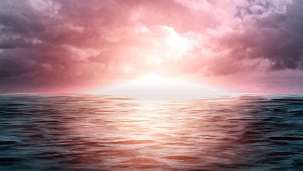Morning At Sea_HD_BG Stock Footage L Cut Studioz