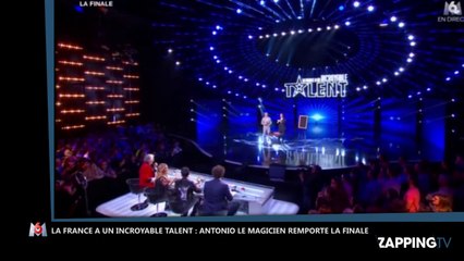 La France a un incroyable talent : Antonio le magicien remporte la finale, revivez sa prestation (Vidéo)