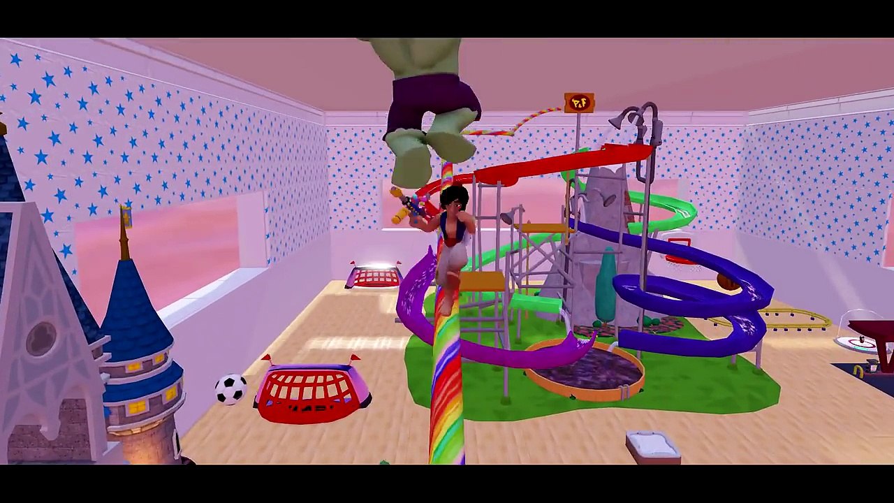 TOY STORY ROOM! with The Incredible Hulk , Venom & Aladdin ( Disney Pixar ) Nursery Rhymes
