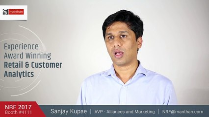 NRF 2017 | Sanjay Kupae | AVP, Alliances & Marketing | Booth No. #4111