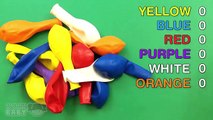 Surprise Colours Balloons Learn Colors and to Count! Funny Learning Contest