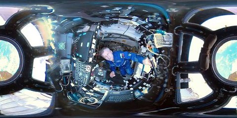 Projet Espace 360°  voyage panoramique sur l’ISS avec le cosmonaute Andreï Borisenko