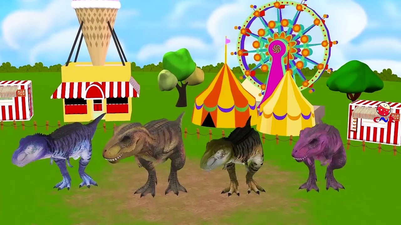 Dinosaurs Cartoons for Children Ringa Ringa Roses Nursery Rhymes for Babies | Ringa Ringa Roses
