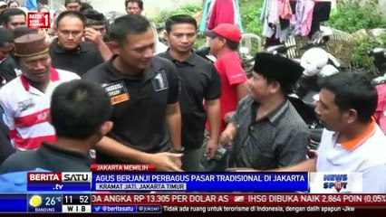 Agus Janji Melibatkan Arsitek untuk Benahi Pasar Tradisional Jakarta