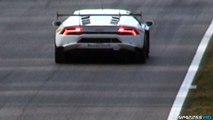 Lamborghini Huracán SuperTrofeo Crashes Hard Into Wall at Monza  P2