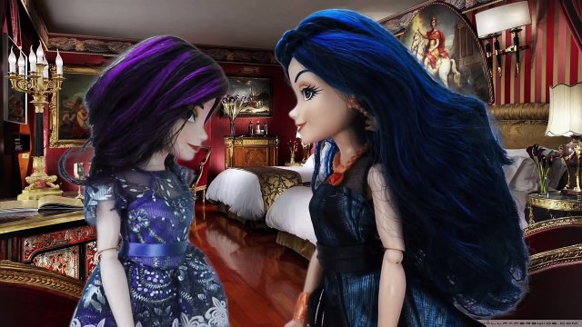Disney Descendientes Muñecas - Episodio 1 Mal Evie Ben Jay Carlos