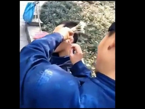 DIY Ear Cleaning (13) Ear Cleaning Relaxation and Stress Relief