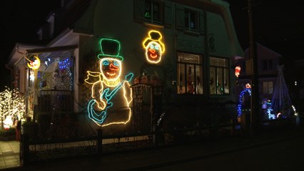 Hagondange : La maison de Noël s'illumine et chante chaque soir