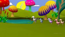 Five Little Ducks Nursery Rhymes With Lyrics - 3D Animation & Songs for Children