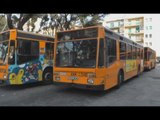 Napoli - Trasporti, sciopero degli autobus contro fallimento Anm (13.12.16)