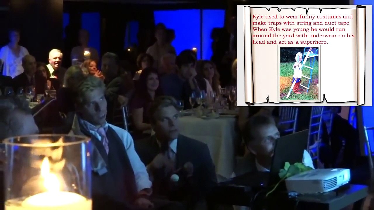 Né avec une paralysie cérébrale, il fait un discours touchant au mariage de son frère jumeau