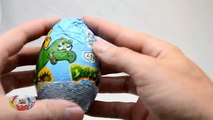 5 Surprise Eggs Unboxing !! Kinder Surprise Eggs Dino Cars Little Moly