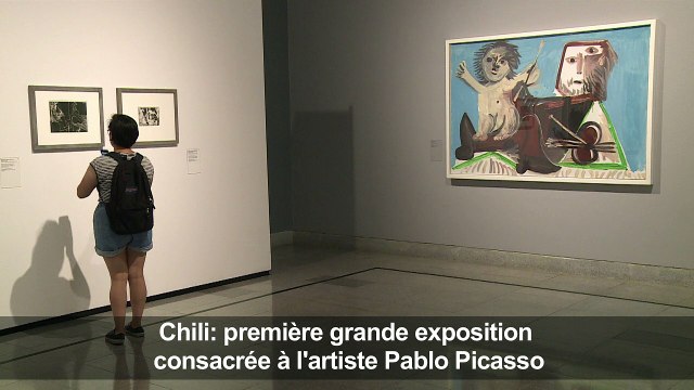Première grande exposition consacrée à Picasso au Chili