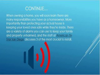 What Types of Alarms Should You Have In Your Home?