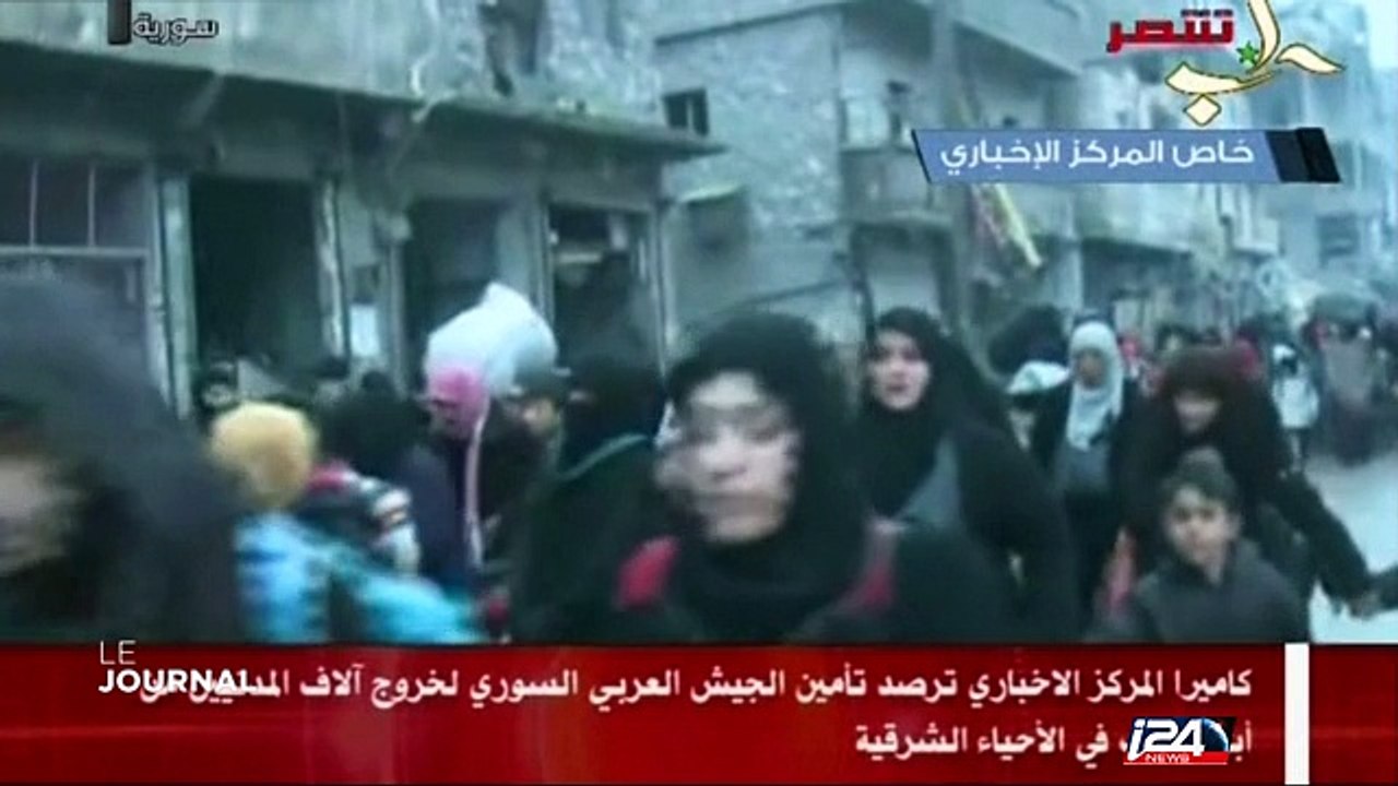 Syrie : les rebelles capitulent et évacuent Alep