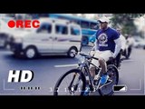Salman Khan's KICK Cycle Stunt On Mumbai Roads (VIDEO)