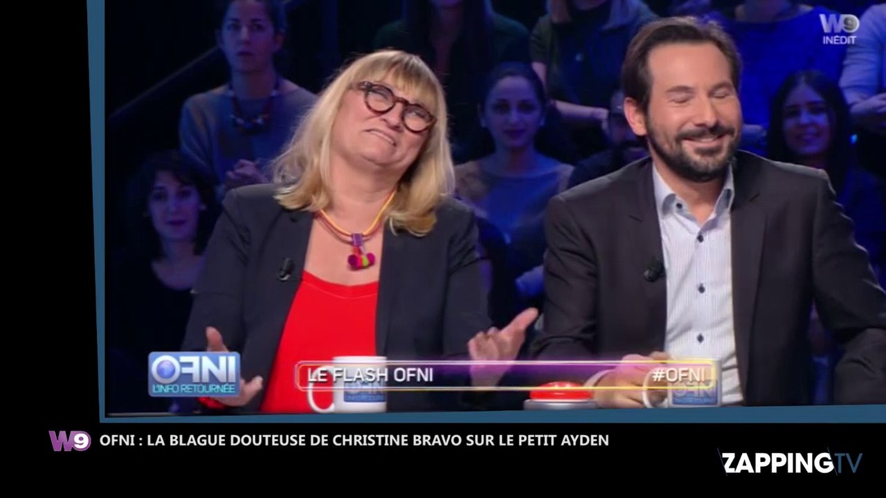OFNI : Christine Bravo fait une blague sur un enfant malade, malaise sur le plateau (Vidéo)