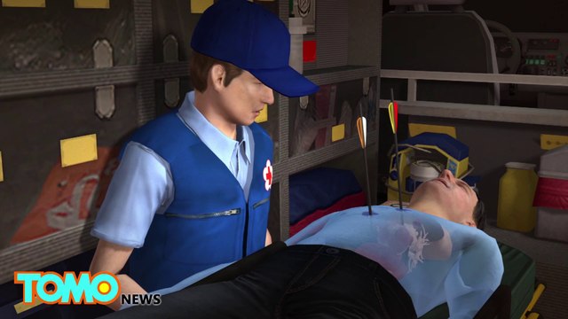 Man fires two arrows into his chest and survives