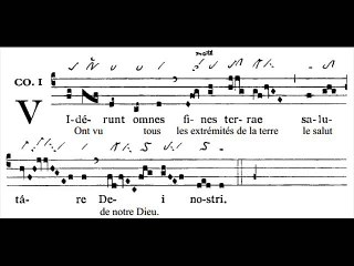 Communio Viderunt omnes, Nativitate Domini