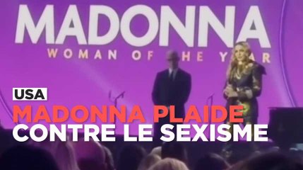 Madonna raconte son viol dans un poignant discours féministe