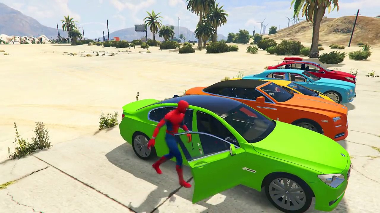 Spiderman Disney Cars Lightning McQueen and Big Plane New Cars (Nursery Rhymes - Cartoon For Kids)