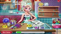 Elsa Dish Washing Realife - Disney Frozen Game for Kids 2016 HD