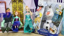 FROZEN Do You Want To Build A Snowman Toy! Play Doh Olaf Switch Em Up & Elsa and Anna DisneyCarToys
