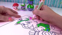 Paw Patrol Rocky & Marshall Crayola Magic Ink Marker Coloring Book Surprise!