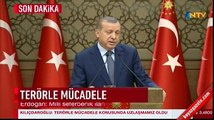 Cumhurbaşkanı Erdoğan: Milli seferberlik ilan ediyorum