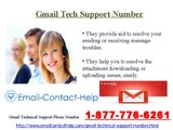 In Case Of Trouble, Dial @1-877-776-6261 Gmail Tech Support Number