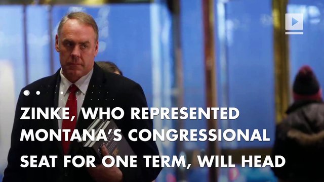 Trump chooses Montana congressman Ryan Zinke as interior secretary