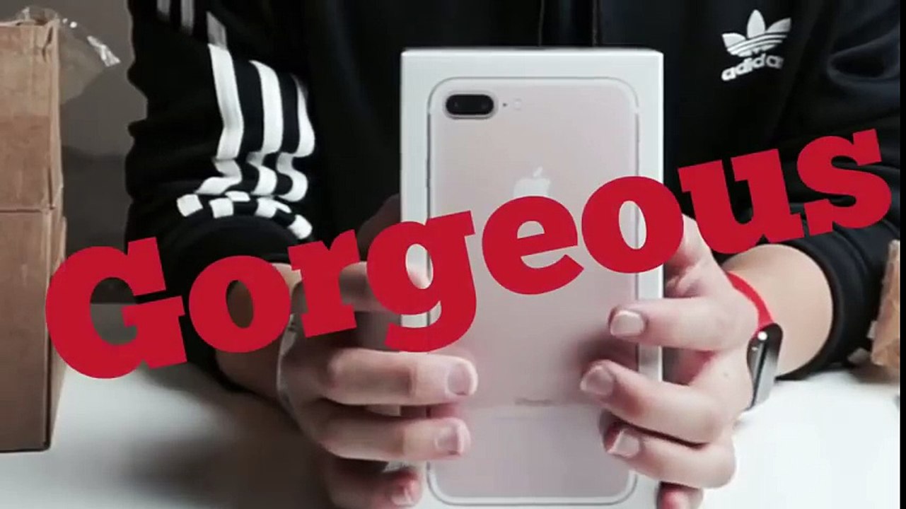 Apple Iphone 7 Plus Rose Gold Boxing