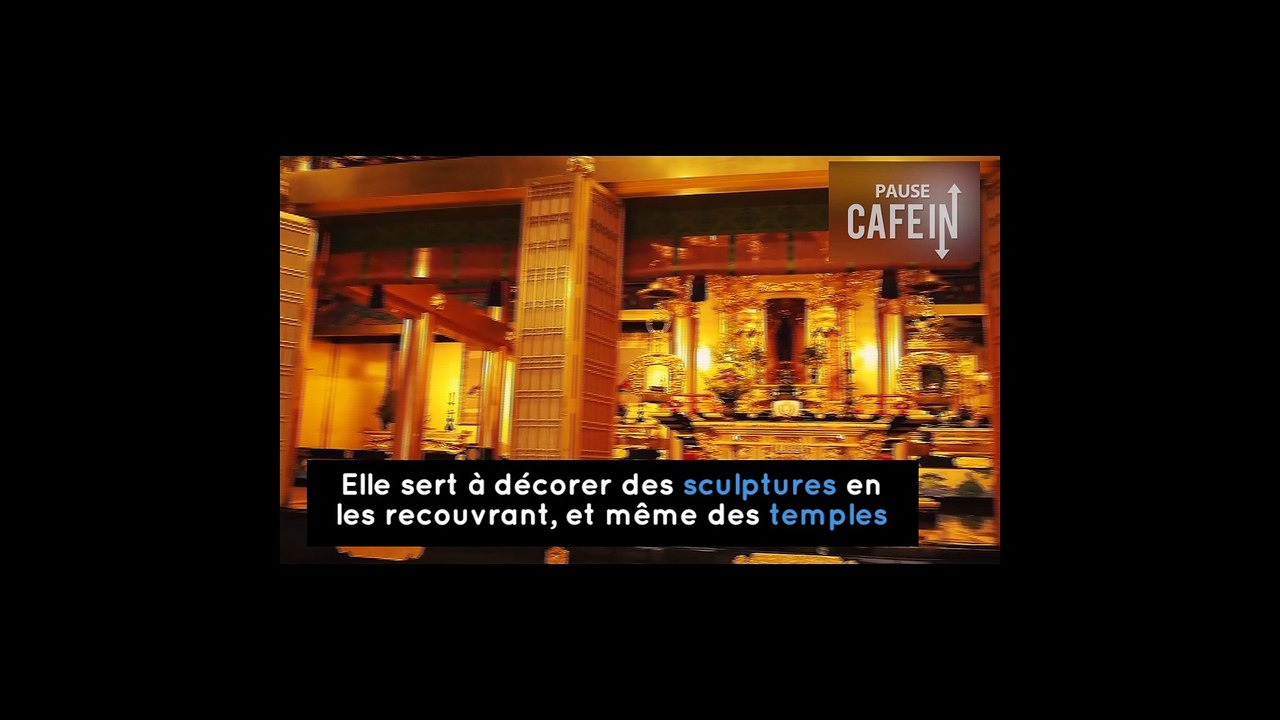 La fabrication des feuilles d'or