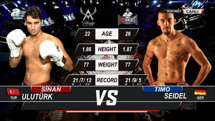 Sinan Ulutürk - Timo Seidel MİX FİGHT GALA Kocaeli