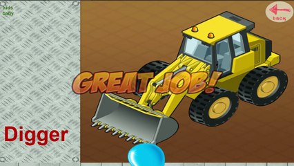 Cars for Kids - Building Police Car