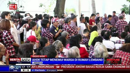 Cerita Ahok Saat Menangis di Persidangan Perdana