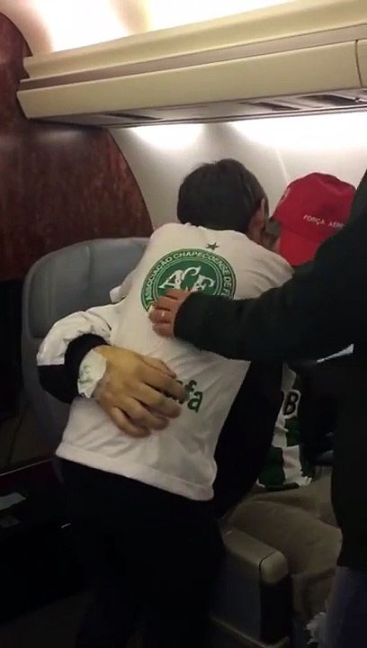 Força Chape Rafael Henzel's exciting reunion with his son