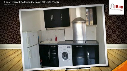 Appartement F2 à louer, Clermont (60), 584€/mois