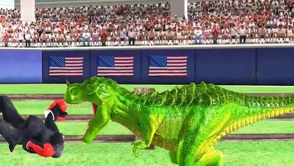 Dinosaur Vs Gorilla Fight Dinosaurs Cartoons For Children Elephant Lion Dinosaurs Movie For Children