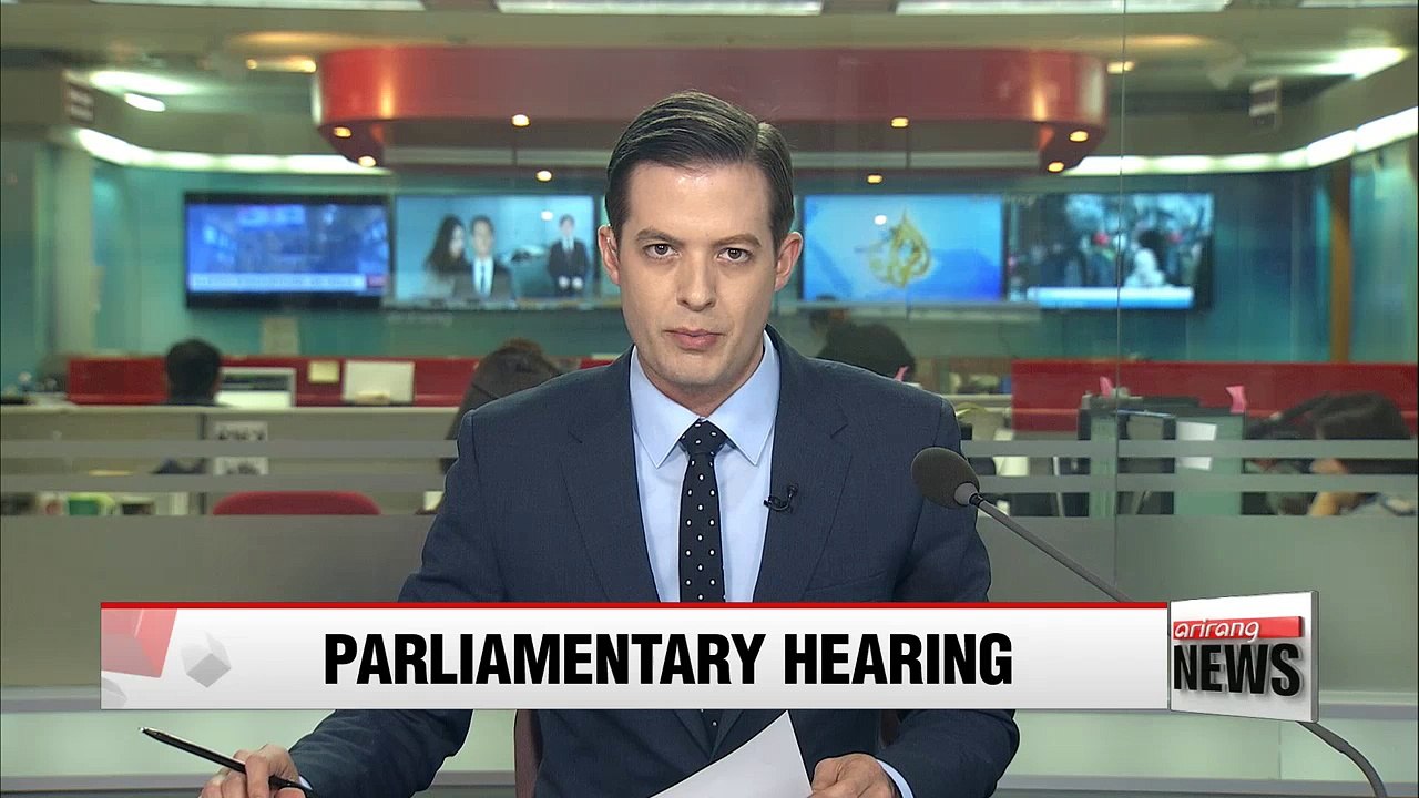 Parliamentary hearing focuses on president's whereabouts during Sewol-ho sinking