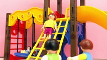 Playmobil Film Deutsch - Lena stürzt vom Playmobil Spielplatz Gerüst